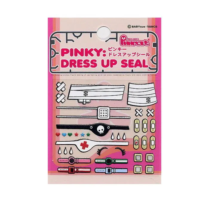 PINKY STREET - Pinky Dress up Sticker #02