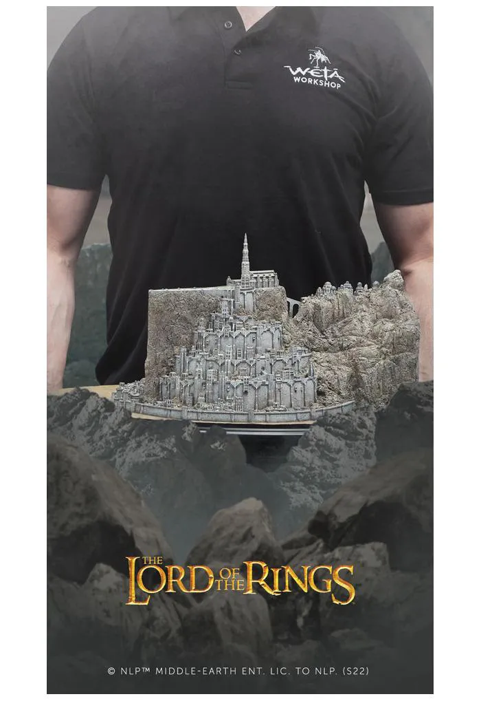 LORD OF THE RINGS - Minas Tirith Polystone Diorama Statue
