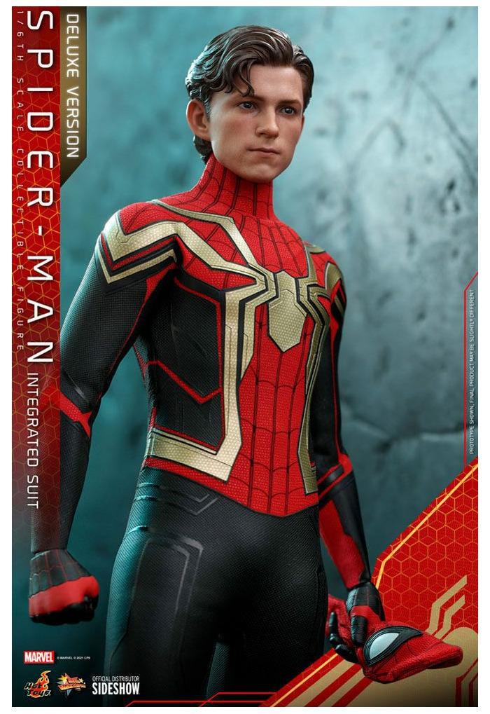 SPIDER-MAN - No Way Home - Spider-Man Integrated Suit Deluxe Ver. 1/6 Action Figure 12" MMS624