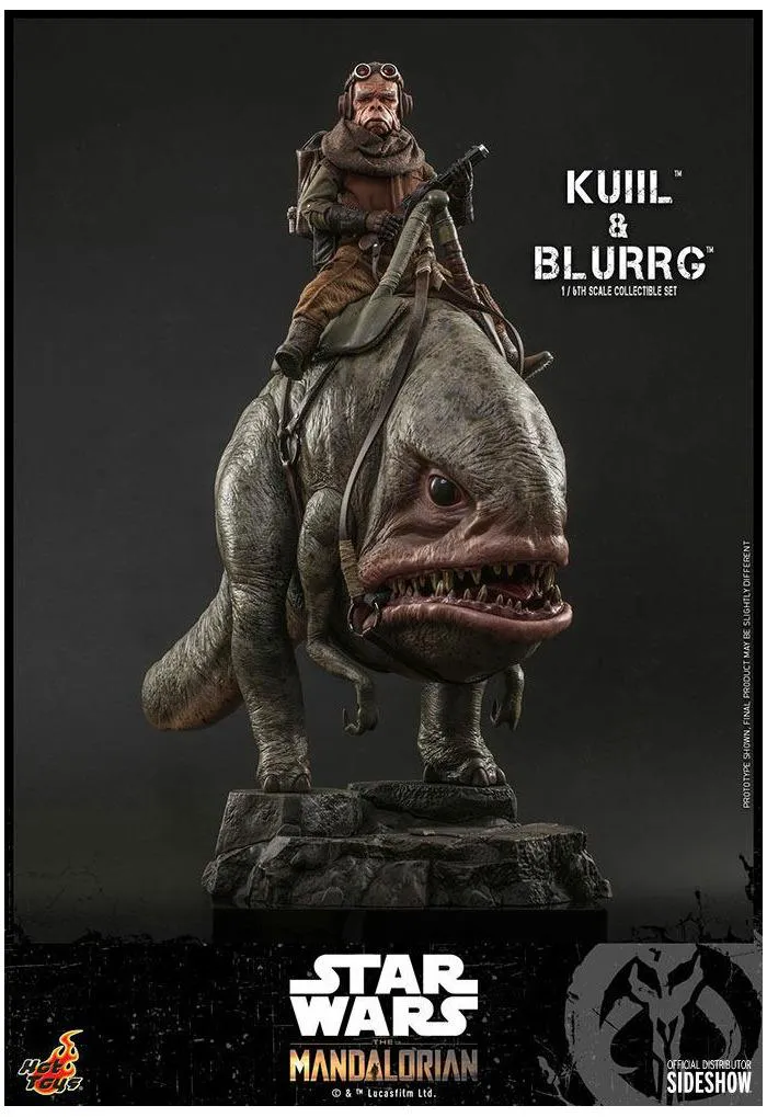 STAR WARS - The Mandalorian - Kuiil & Blurrg 2-Pack 1/6 Action Figure 12" TMS049