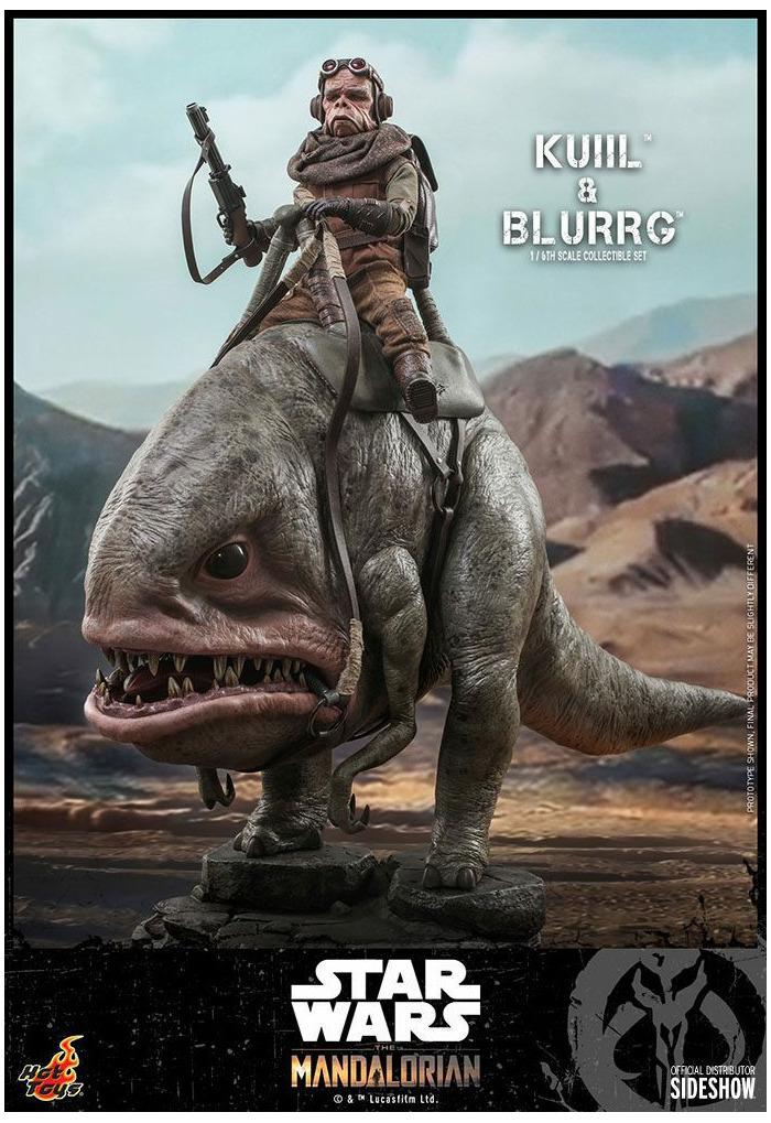 STAR WARS - The Mandalorian - Kuiil & Blurrg 2-Pack 1/6 Action Figure 12" TMS049