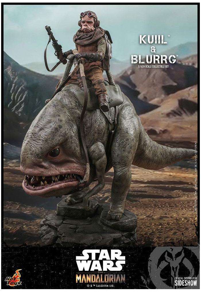 STAR WARS - The Mandalorian - Kuiil & Blurrg 2-Pack 1/6 Action Figure 12" TMS049