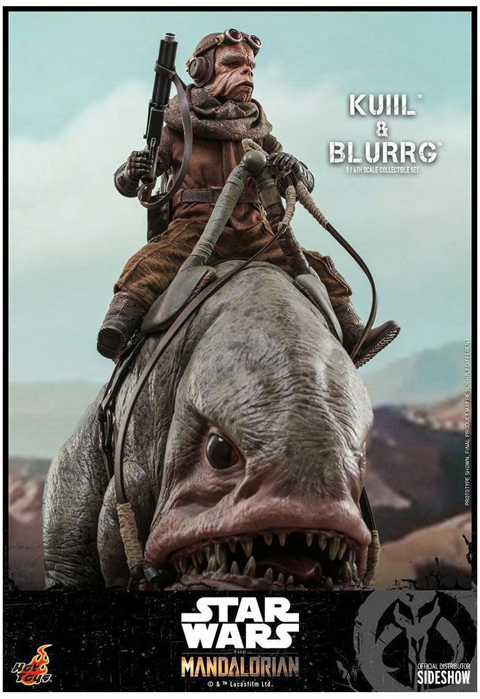 STAR WARS - The Mandalorian - Kuiil & Blurrg 2-Pack 1/6 Action Figure 12" TMS049