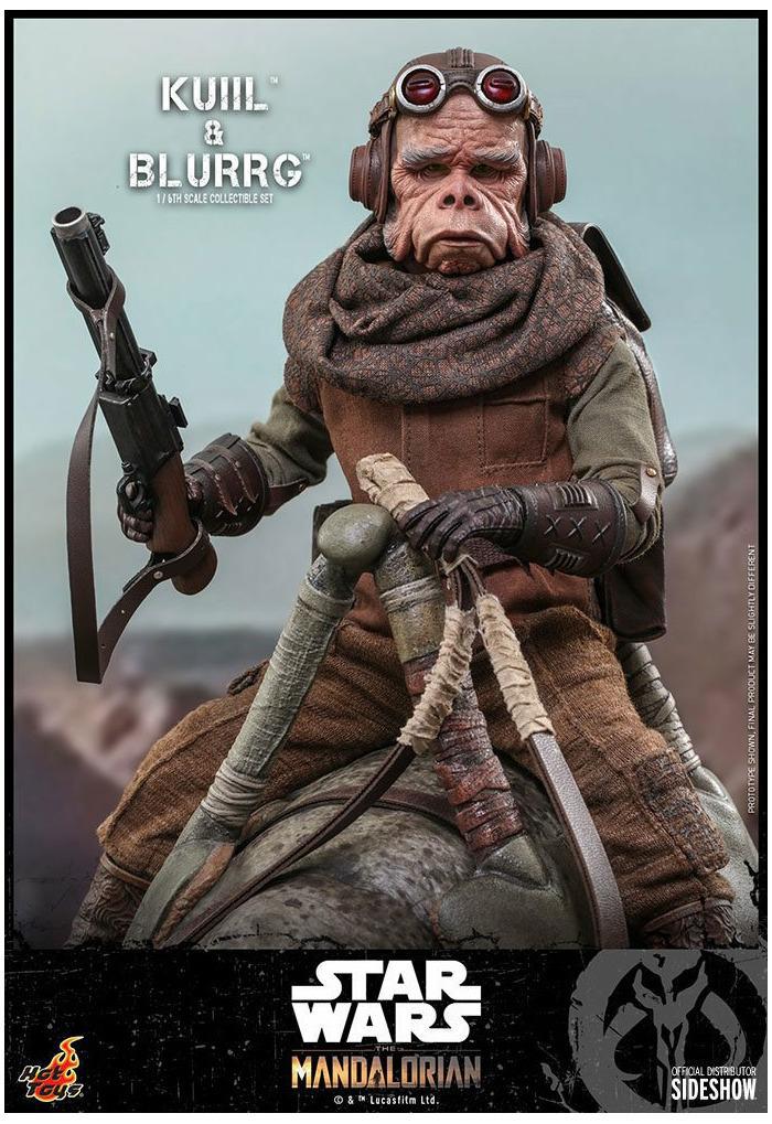 STAR WARS - The Mandalorian - Kuiil & Blurrg 2-Pack 1/6 Action Figure 12" TMS049