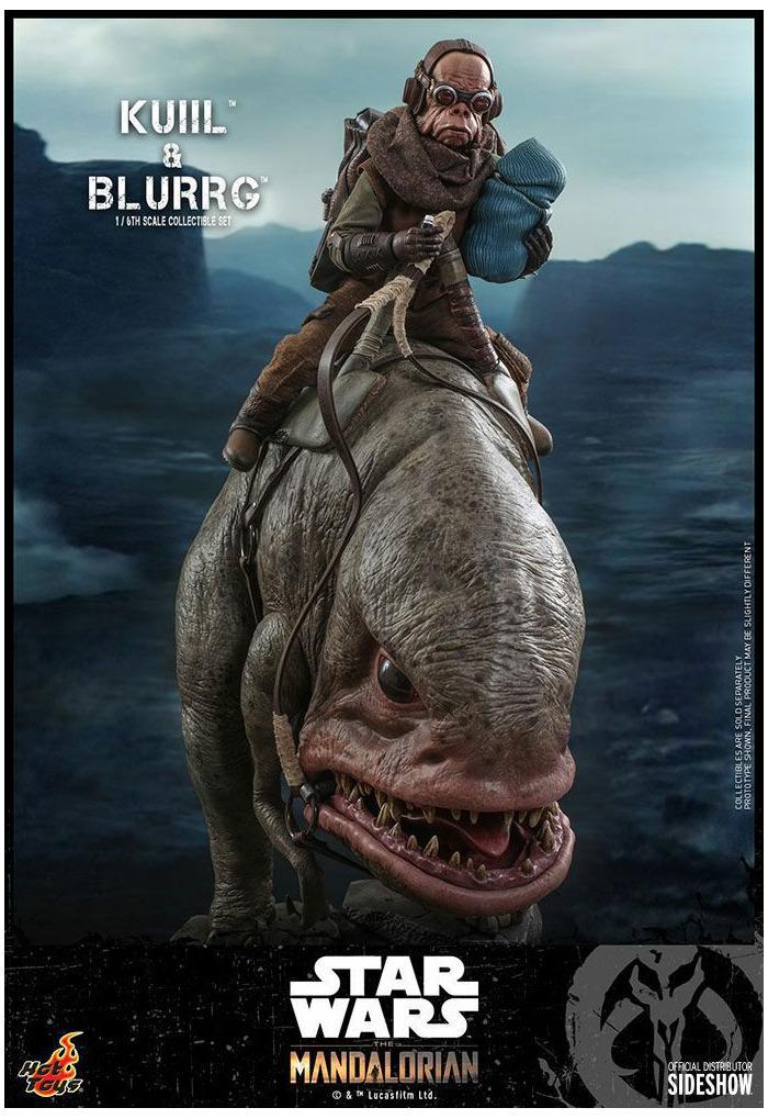 STAR WARS - The Mandalorian - Kuiil & Blurrg 2-Pack 1/6 Action Figure 12" TMS049