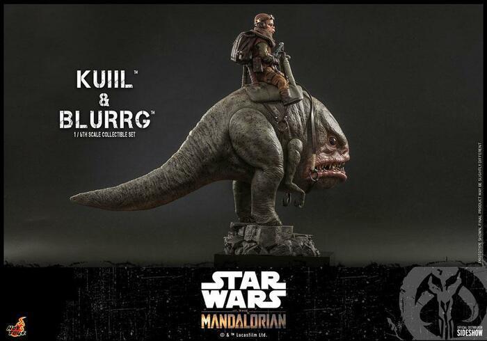 STAR WARS - The Mandalorian - Kuiil & Blurrg 2-Pack 1/6 Action Figure 12" TMS049