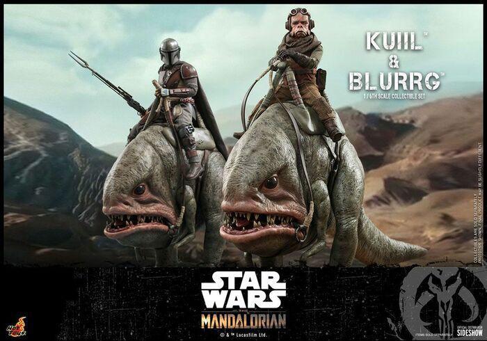 STAR WARS - The Mandalorian - Kuiil & Blurrg 2-Pack 1/6 Action Figure 12" TMS049
