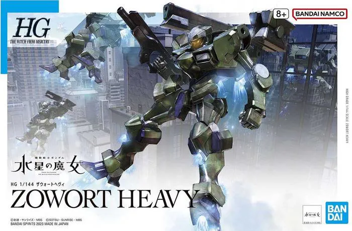 GUNDAM - 1/144 Zowort Heavy Model Kit HGTWFM # 020
