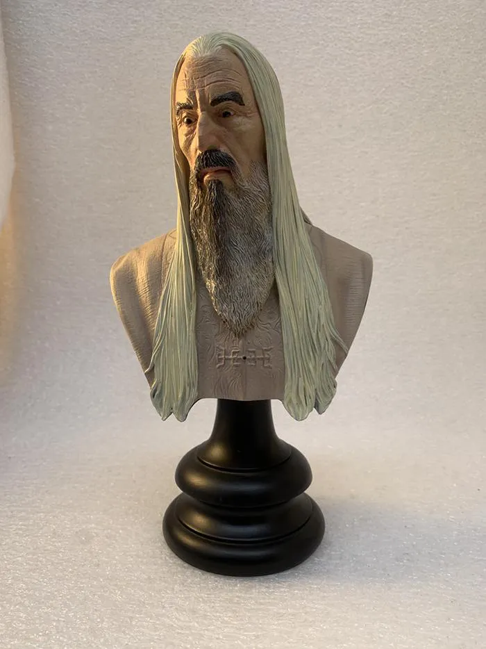 LORD OF THE RINGS - Saruman the White 1/4 Polystone Bust