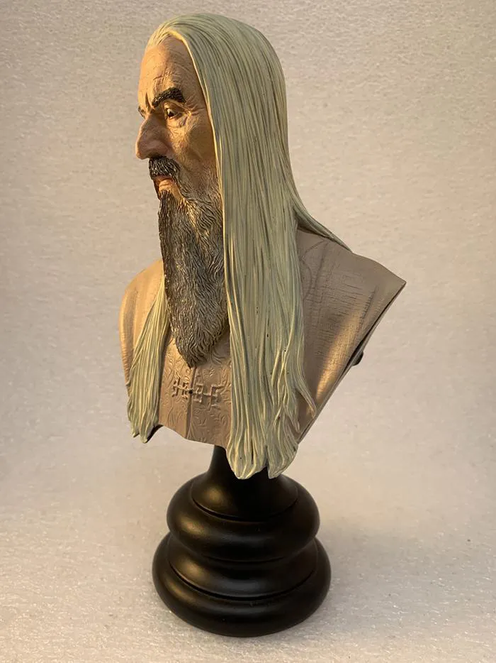 LORD OF THE RINGS - Saruman the White 1/4 Polystone Bust