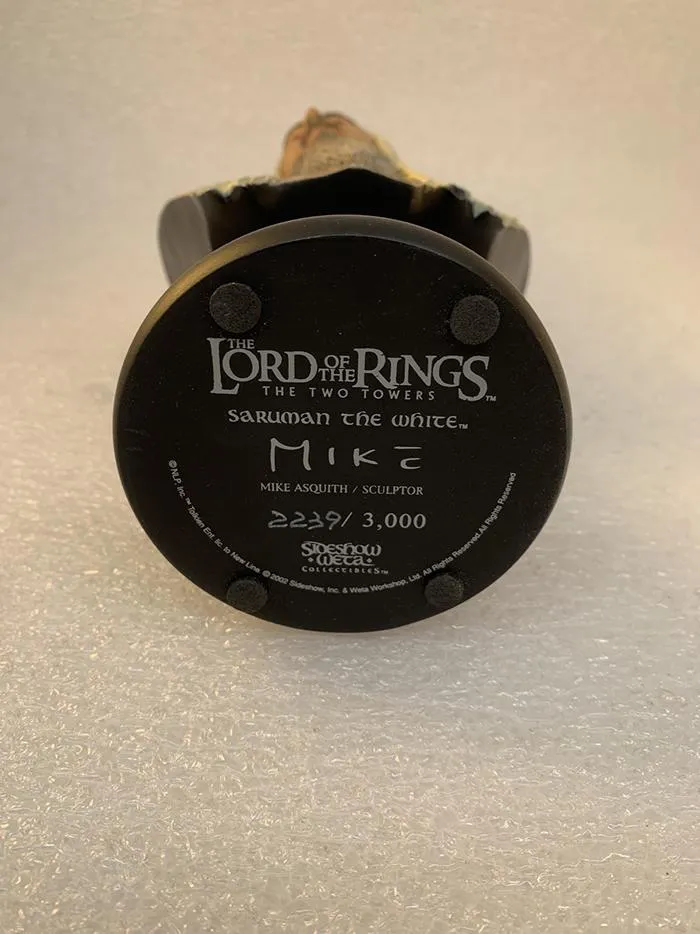 LORD OF THE RINGS - Saruman the White 1/4 Polystone Bust