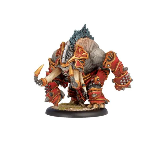 HORDES - Skorne Titan Bronzeback Diecast Unpainted Miniature Box