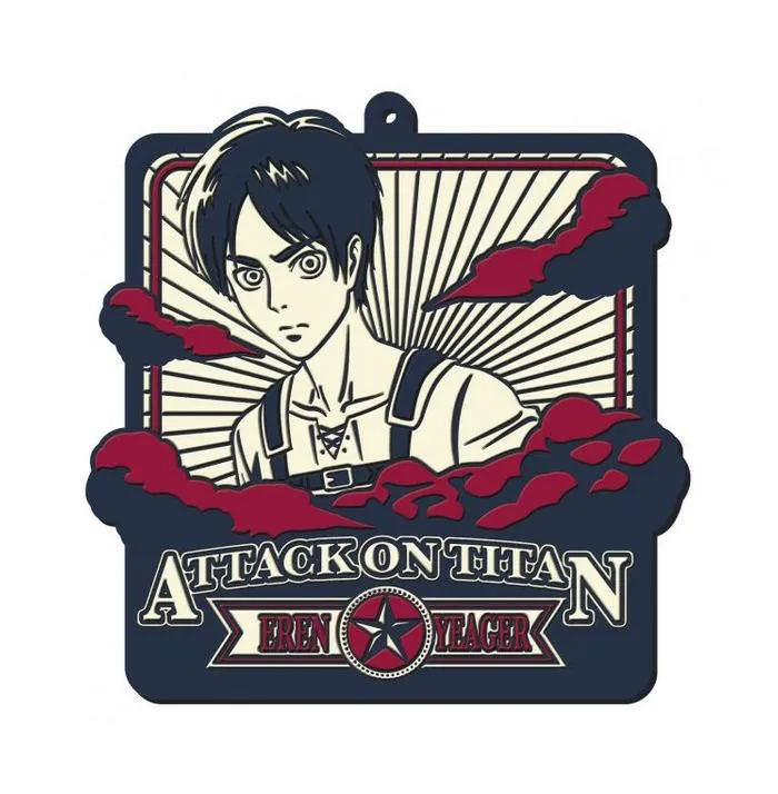 ATTACK ON TITAN - Eren Yeager Rubber Coaster Ichiban Kuji