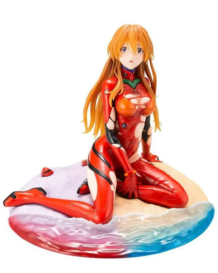 EVANGELION - 3.0+1.0 Thrice Upon a Time - Asuka Langley Last Scene 1/6 Pvc Figure Statue - Damaged Box