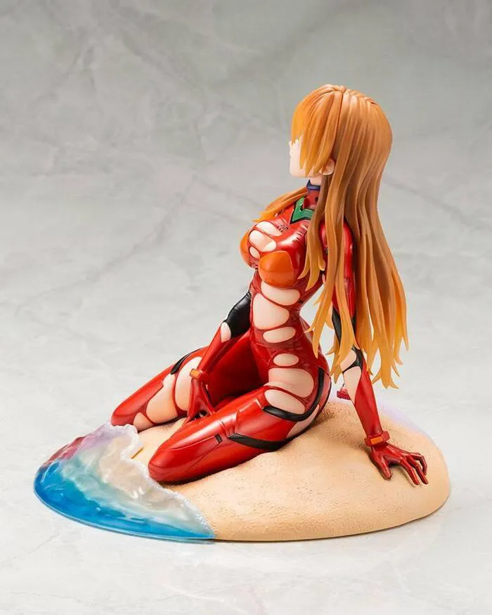 EVANGELION - 3.0+1.0 Thrice Upon a Time - Asuka Langley Last Scene 1/6 Pvc Figure Statue - Damaged Box