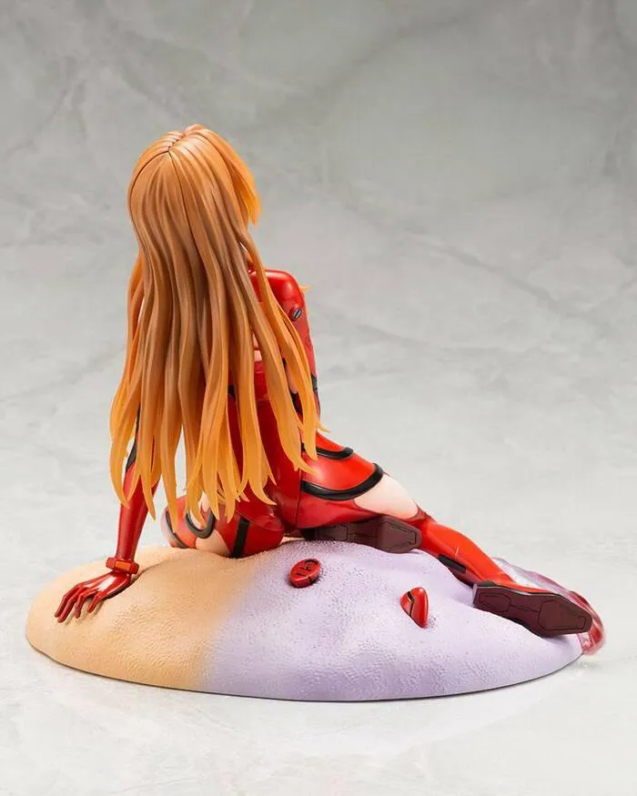 EVANGELION - 3.0+1.0 Thrice Upon a Time - Asuka Langley Last Scene 1/6 Pvc Figure Statue - Damaged Box