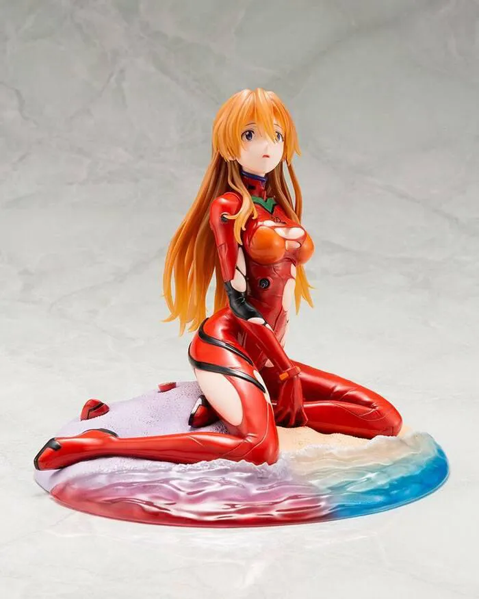 EVANGELION - 3.0+1.0 Thrice Upon a Time - Asuka Langley Last Scene 1/6 Pvc Figure Statue - Damaged Box