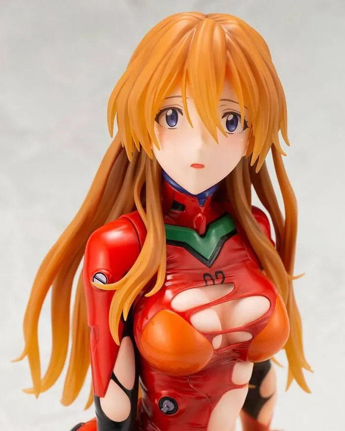 EVANGELION - 3.0+1.0 Thrice Upon a Time - Asuka Langley Last Scene 1/6 Pvc Figure Statue - Damaged Box