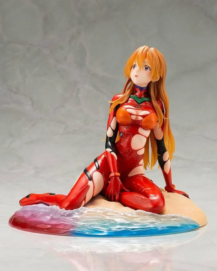 EVANGELION - 3.0+1.0 Thrice Upon a Time - Asuka Langley Last Scene 1/6 Pvc Figure Statue - Damaged Box
