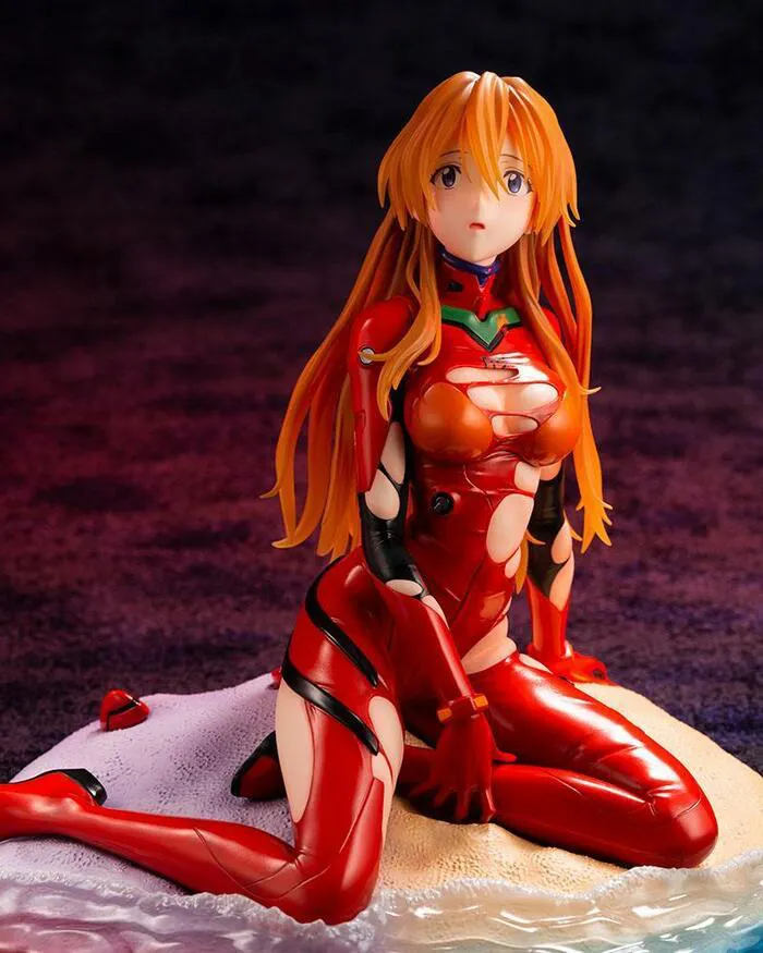 EVANGELION - 3.0+1.0 Thrice Upon a Time - Asuka Langley Last Scene 1/6 Pvc Figure Statue - Damaged Box