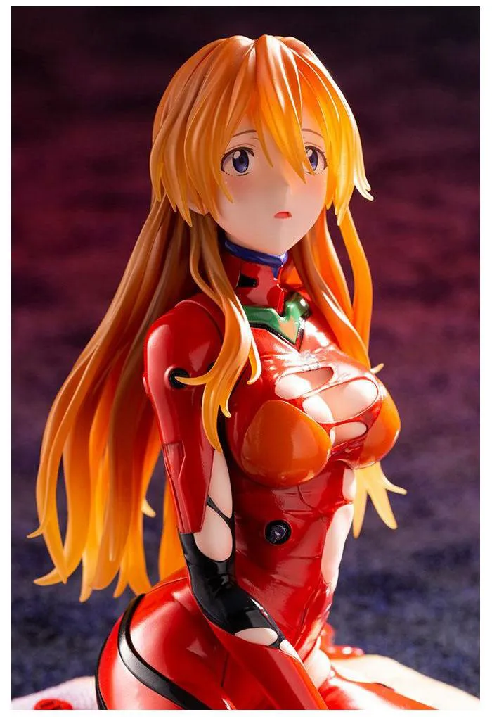 EVANGELION - 3.0+1.0 Thrice Upon a Time - Asuka Langley Last Scene 1/6 Pvc Figure Statue - Damaged Box