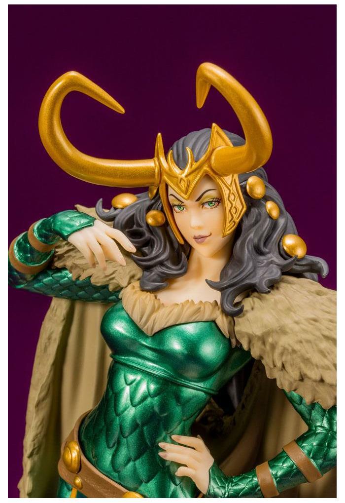 MARVEL - Lady Loki Marvel Bishoujo 1/7 Pvc Figure - Damaged Box