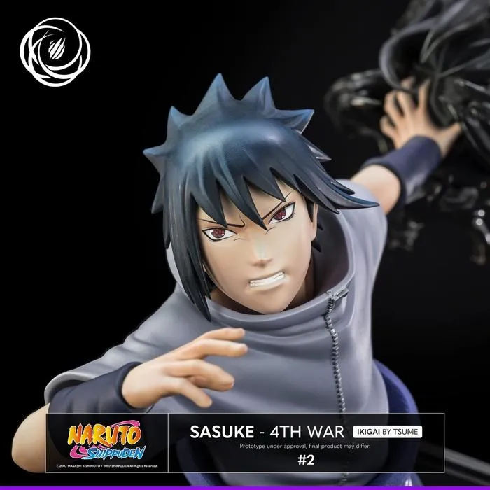 NARUTO - Fourth Great Ninja War Ikigai - Sasuke Uchiha 1/6 Polystone Statue
