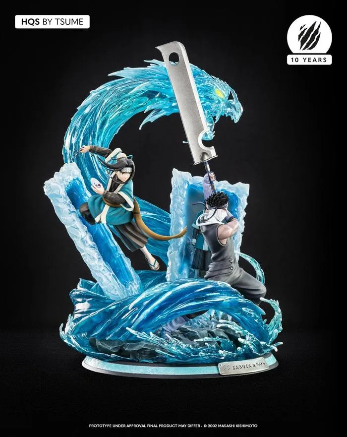 NARUTO - Zabuza & Haku HQS 1/8 Statue