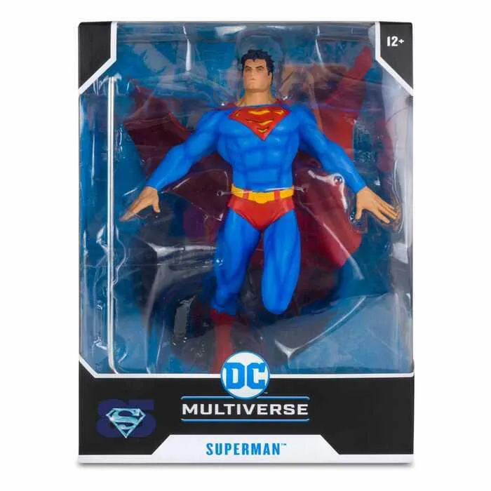 DC COMICS - Multiverse - Superman For Tomorrow Pvc Figure - Damaged Box