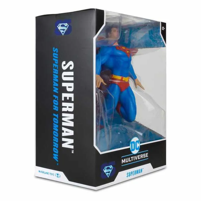 DC COMICS - Multiverse - Superman For Tomorrow Pvc Figure - Damaged Box