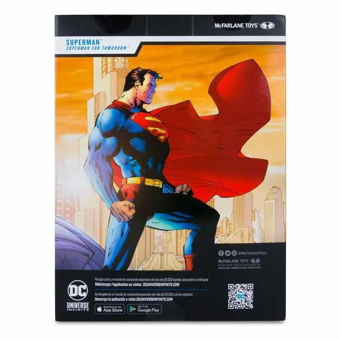 DC COMICS - Multiverse - Superman For Tomorrow Pvc Figure - Damaged Box