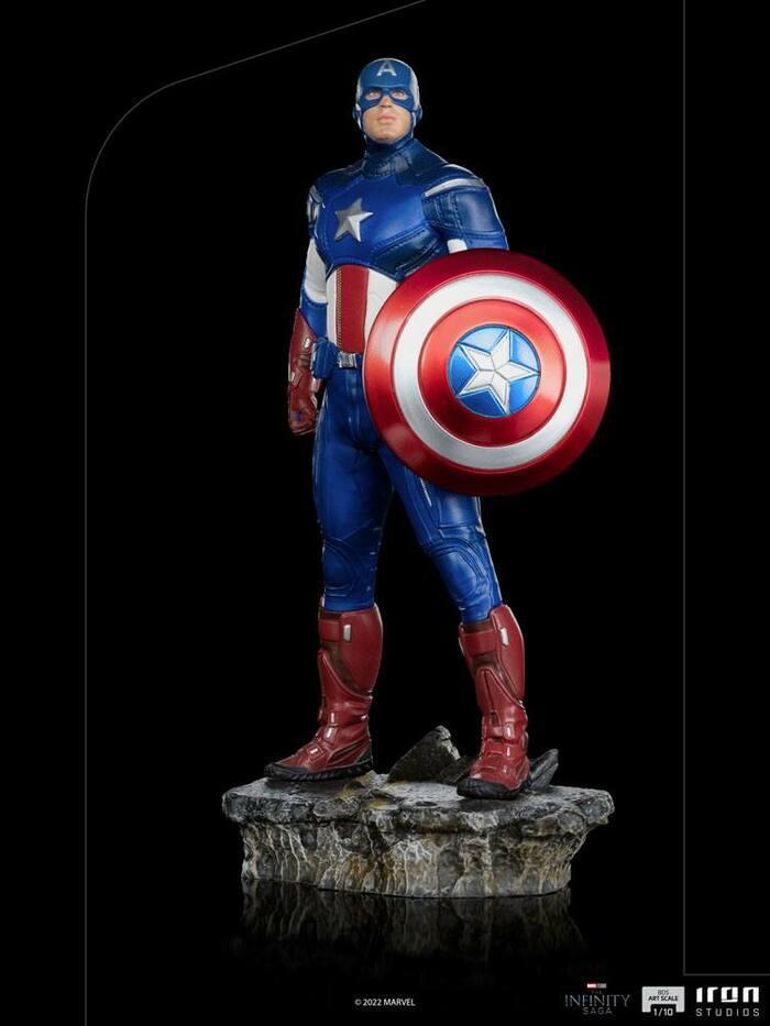MARVEL - The Infinity Saga - Captain America Battle of NY 1/10 BDS Art Scale Statue