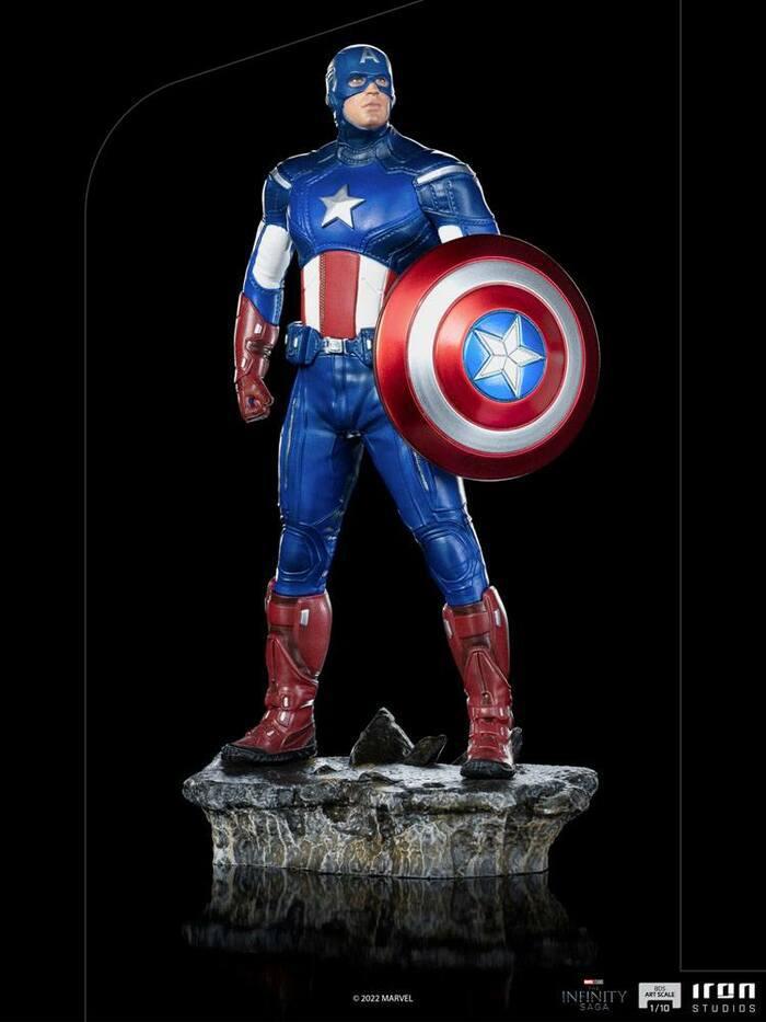 MARVEL - The Infinity Saga - Captain America Battle of NY 1/10 BDS Art Scale Statue
