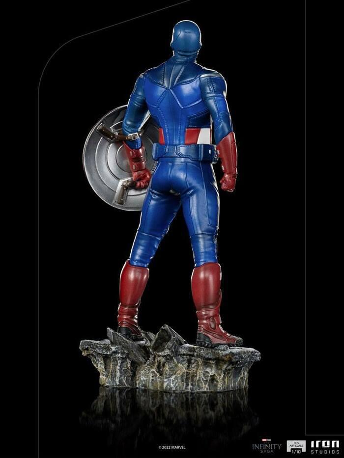MARVEL - The Infinity Saga - Captain America Battle of NY 1/10 BDS Art Scale Statue