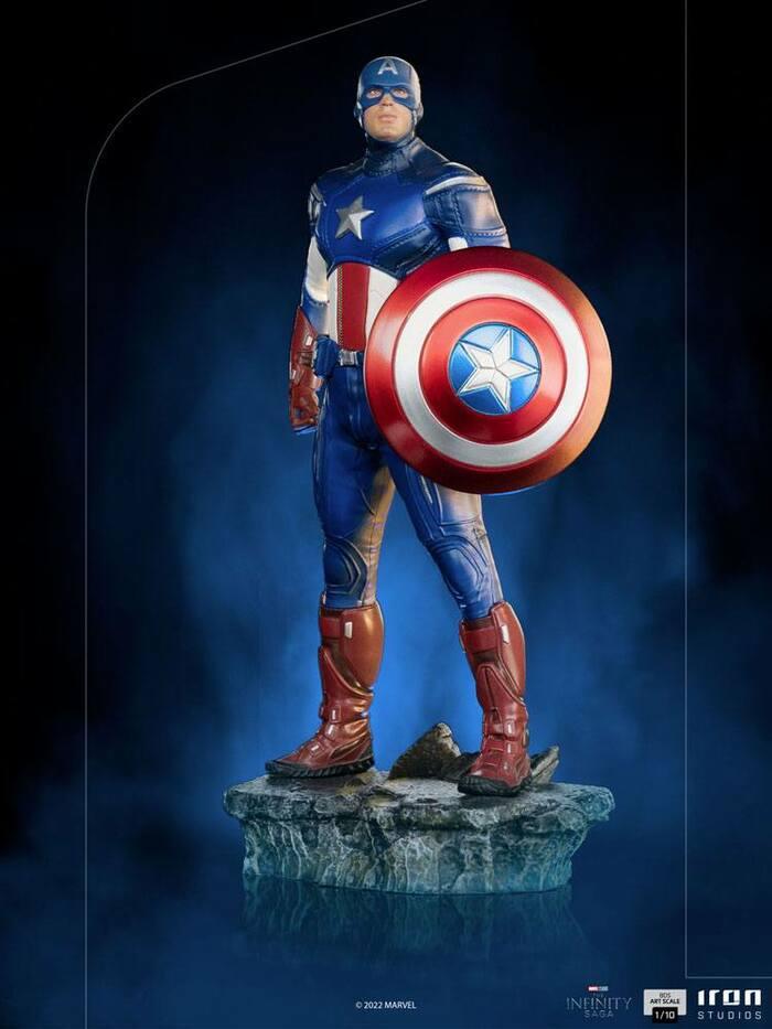MARVEL - The Infinity Saga - Captain America Battle of NY 1/10 BDS Art Scale Statue
