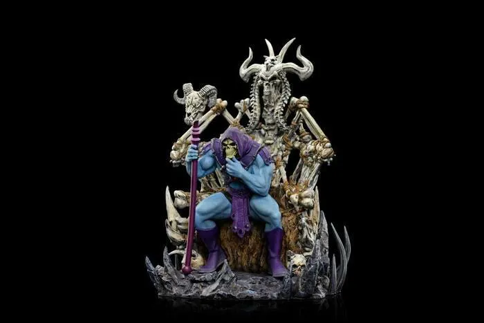MASTERS OF THE UNIVERSE - Skeletor on Throne 1/10 Art Scale Deluxe Statue