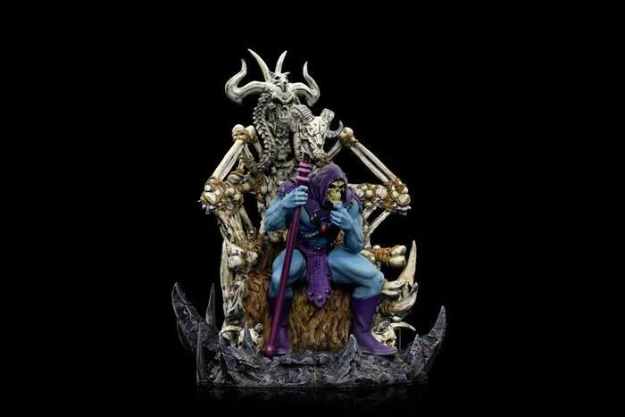 MASTERS OF THE UNIVERSE - Skeletor on Throne 1/10 Art Scale Deluxe Statue