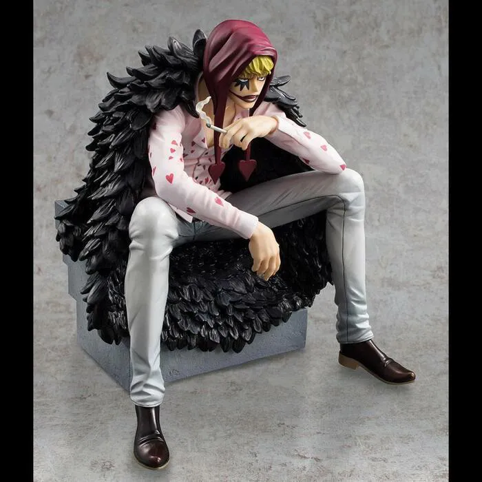 ONE PIECE - Corazon & Law Limited Edition 1/8 Pvc Figure P.O.P.