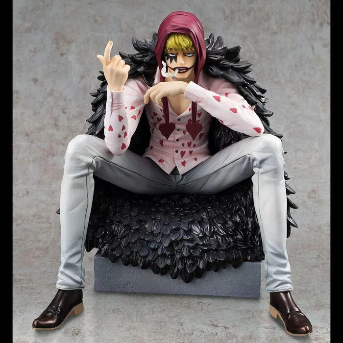 ONE PIECE - Corazon & Law Limited Edition 1/8 Pvc Figure P.O.P.