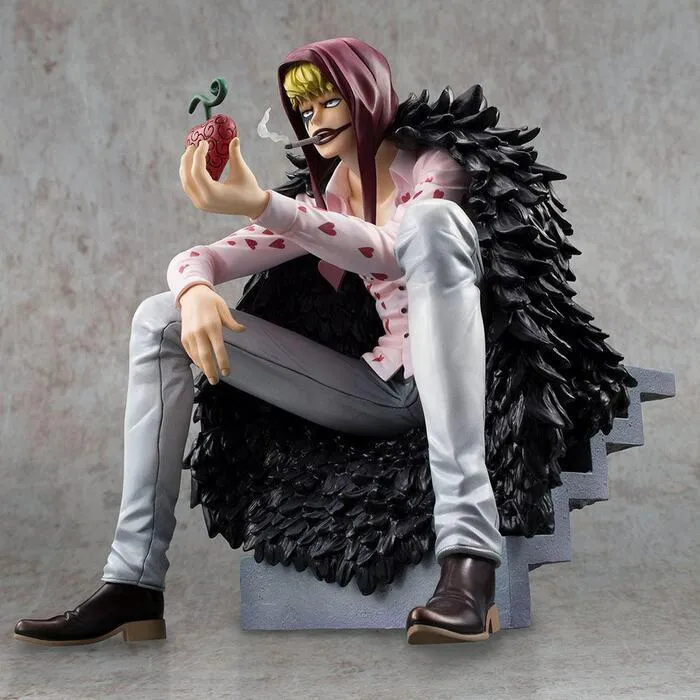 ONE PIECE - Corazon & Law Limited Edition 1/8 Pvc Figure P.O.P.