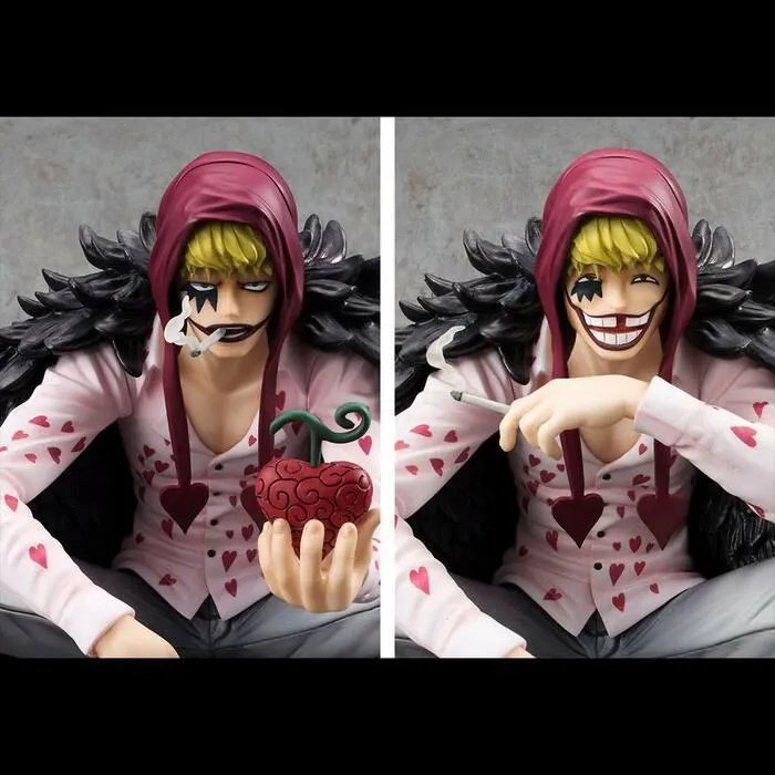 ONE PIECE - Corazon & Law Limited Edition 1/8 Pvc Figure P.O.P.