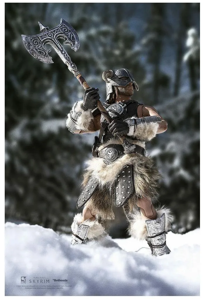 THE ELDER SCROLLS V - Skyrim - Dragonborn Deluxe Edition 1/6 Action Figure 12"