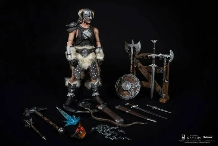 THE ELDER SCROLLS V - Skyrim - Dragonborn Deluxe Edition 1/6 Action Figure 12"