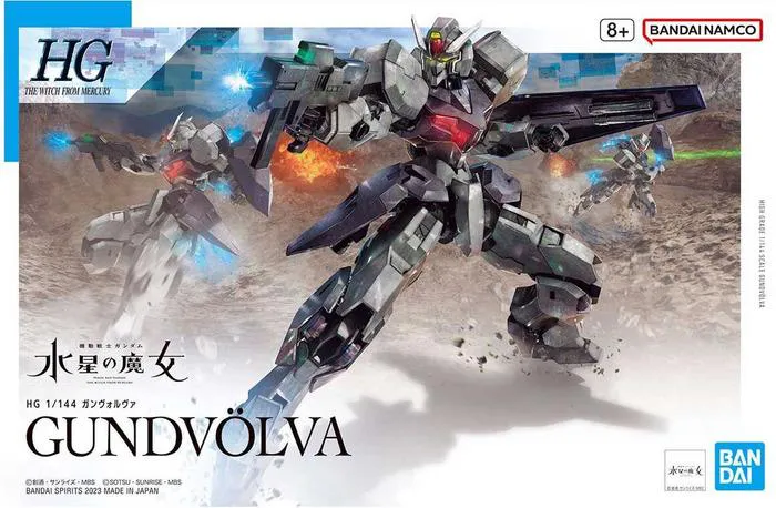 GUNDAM - 1/144 Gundvolva Model Kit HGTWFM # 024