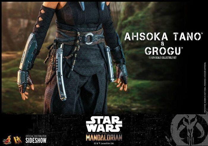STAR WARS - The Mandalorian - Ahsoka Tano & Grogu 1/6 Action Figure 12" 2-Pack DX-21