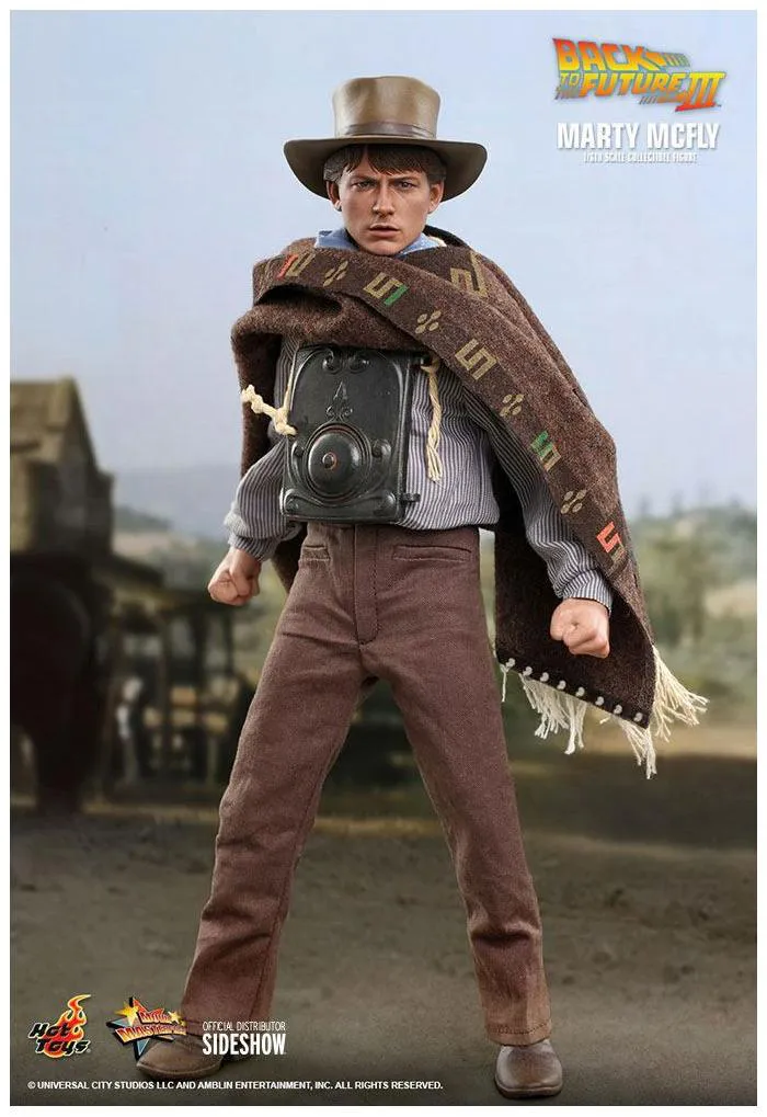 RITORNO AL FUTURO - Back to the Future III - Marty McFly 1/6 Action Figure 12" MMS616