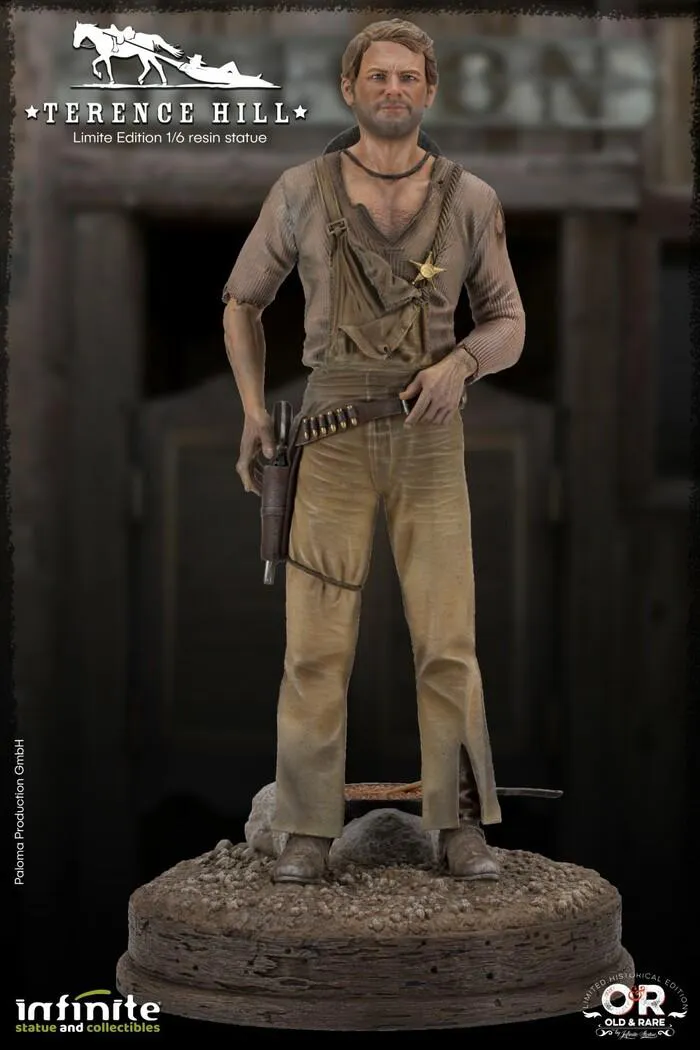OLD & RARE - Terence Hill 1/6 Polystone Statue