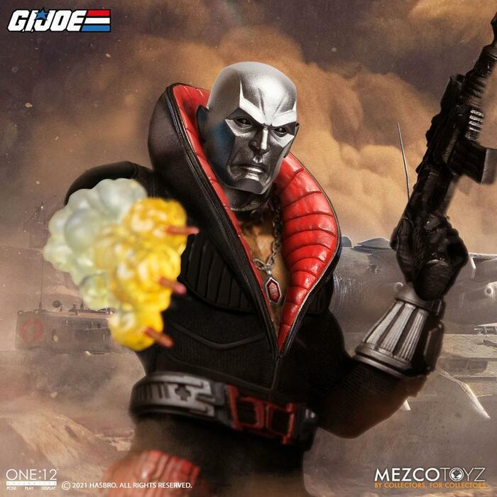 G.I. JOE - Destro 1/12 Light-Up Action Figure
