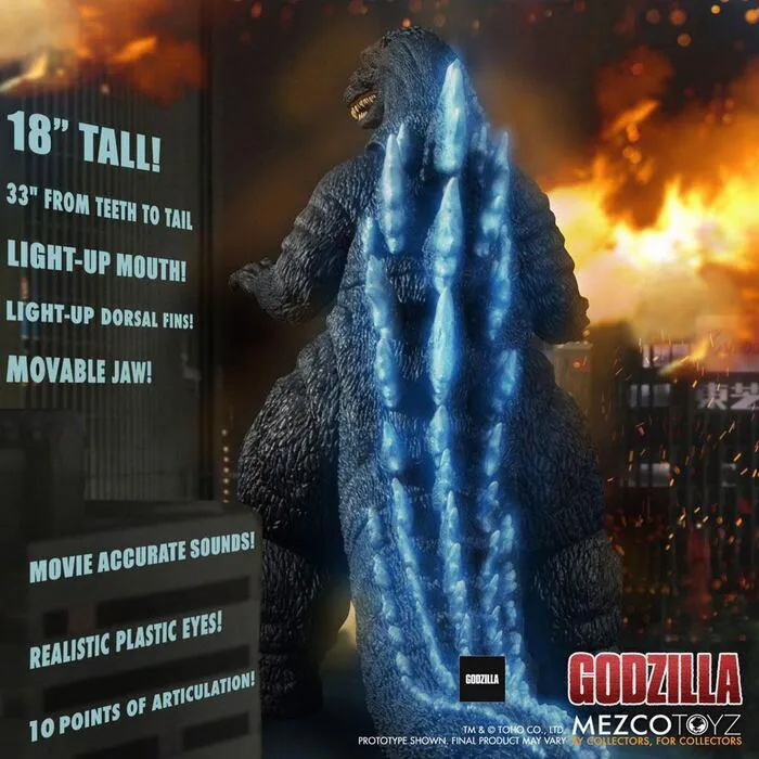 GODZILLA - Ultimate Godzill Action Figure with Sound & Light Up - Damaged Box