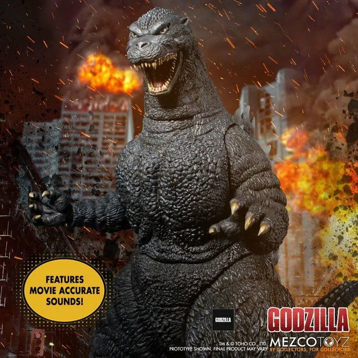 GODZILLA - Ultimate Godzill Action Figure with Sound & Light Up - Damaged Box